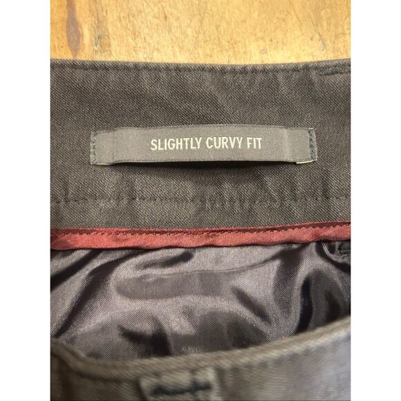 Eddie Bauer Woman's Slightly Curvy Fit Dark Gray Pants Size 14 (5502) - Picture 6 of 7